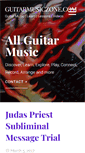 Mobile Screenshot of guitarmusiczone.com